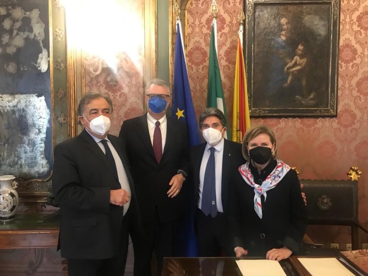 Il sindaco Metropolitano Orlando ha incontrato il presidente dell'Ordine